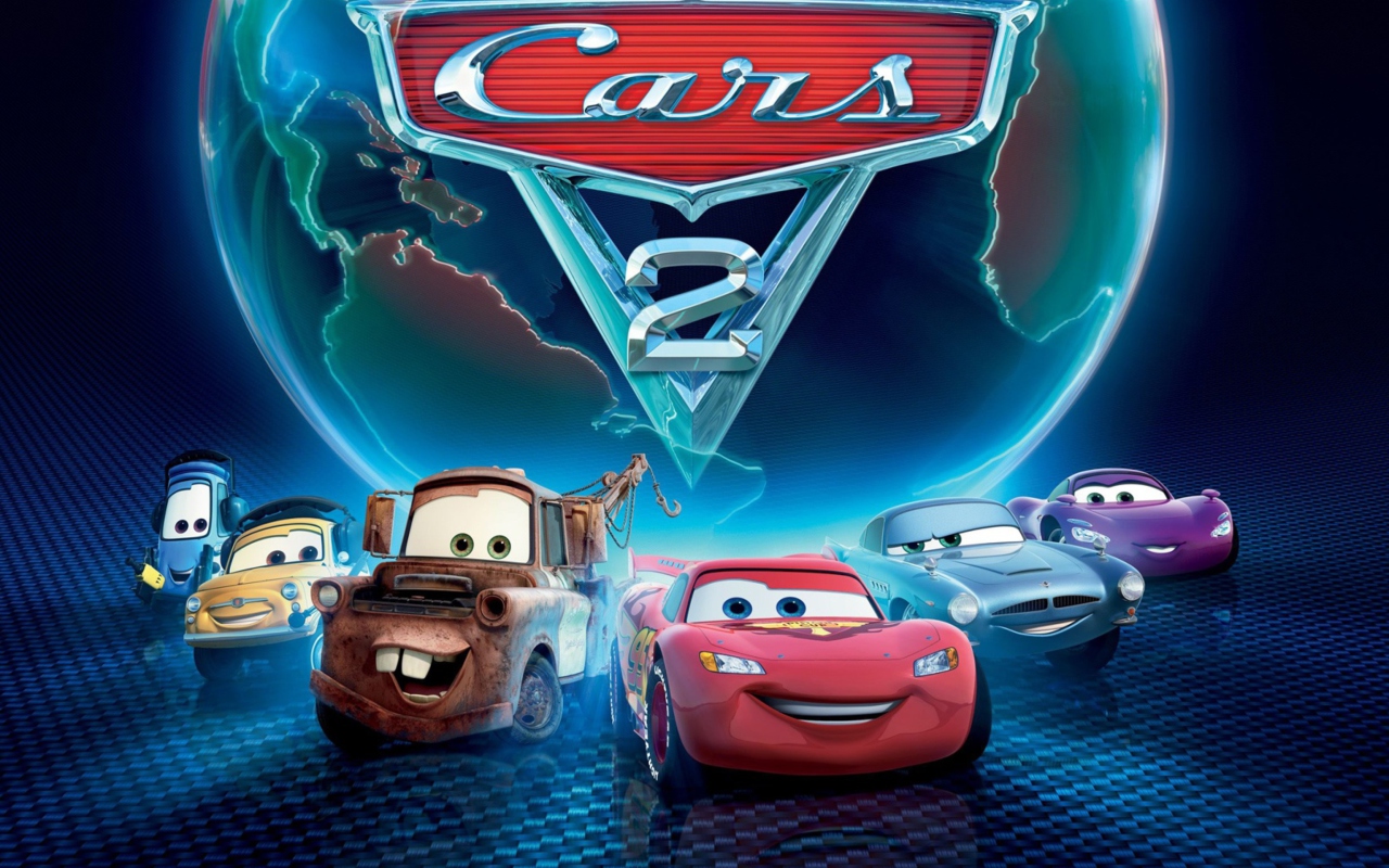 Cars 2 Movie wallpaper 1280x800