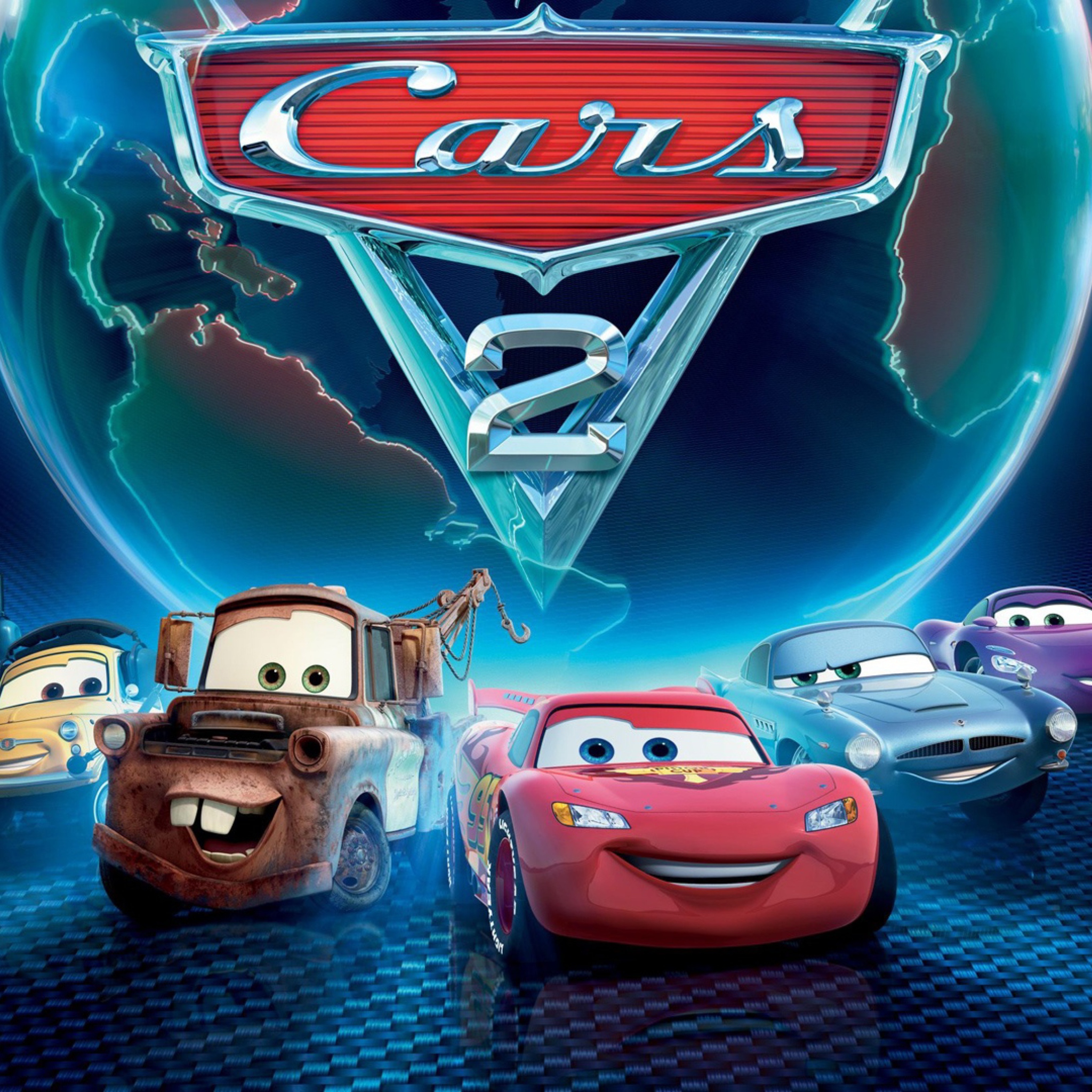 Screenshot №1 pro téma Cars 2 Movie 2048x2048