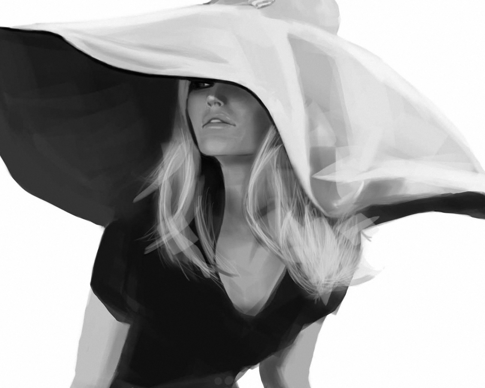 Screenshot №1 pro téma Brigitte Bardot Painting 1600x1280