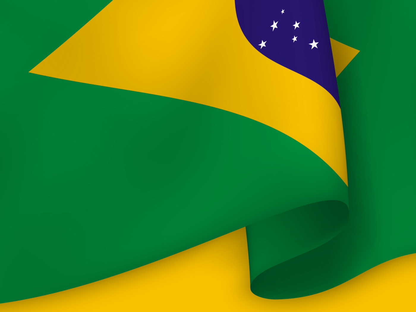 Fondo de pantalla Brazil Flag 1400x1050
