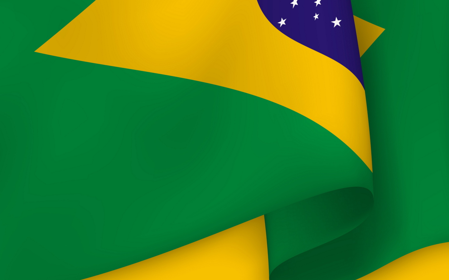 Das Brazil Flag Wallpaper 1440x900