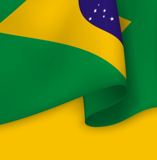 Brazil Flag sfondi gratuiti per iPad mini 2