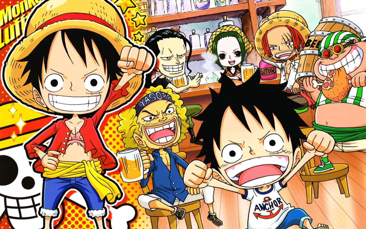 Fondo de pantalla One Piece 1280x800