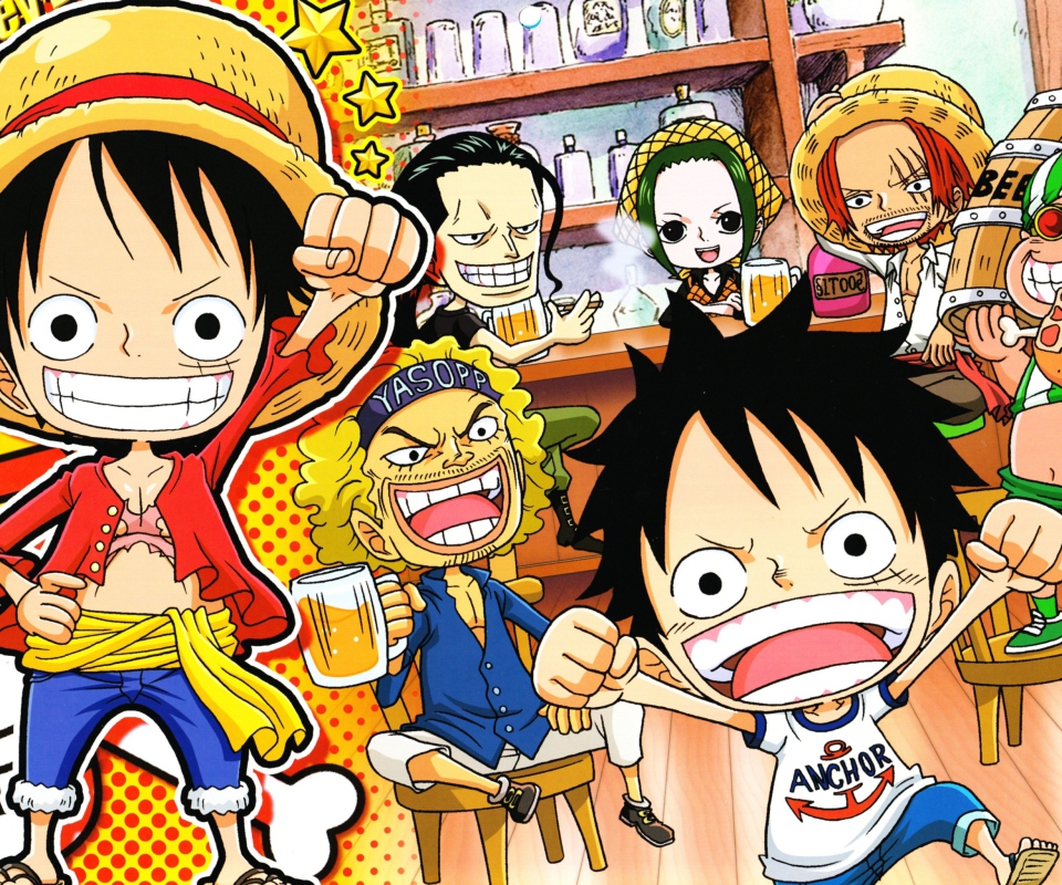 Screenshot №1 pro téma One Piece 960x800