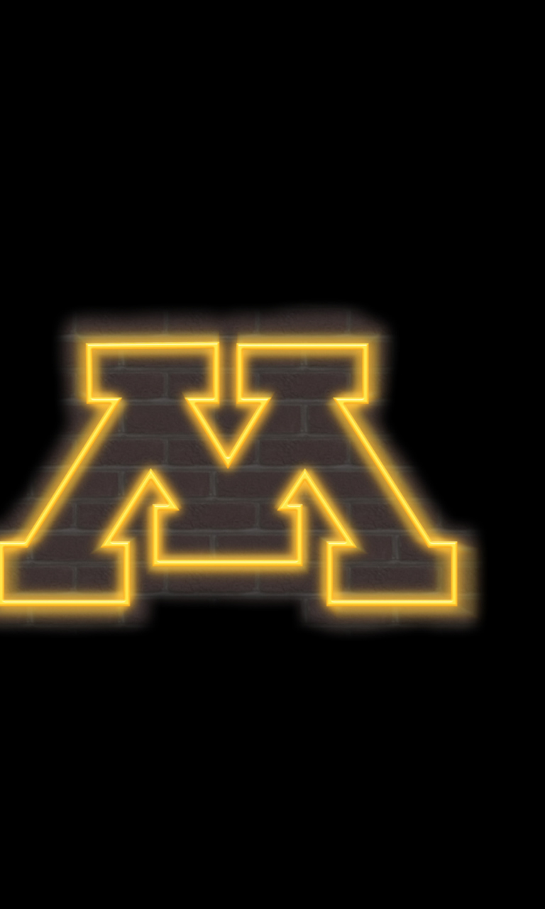 Das Minnesota Golden Gophers Wallpaper 768x1280