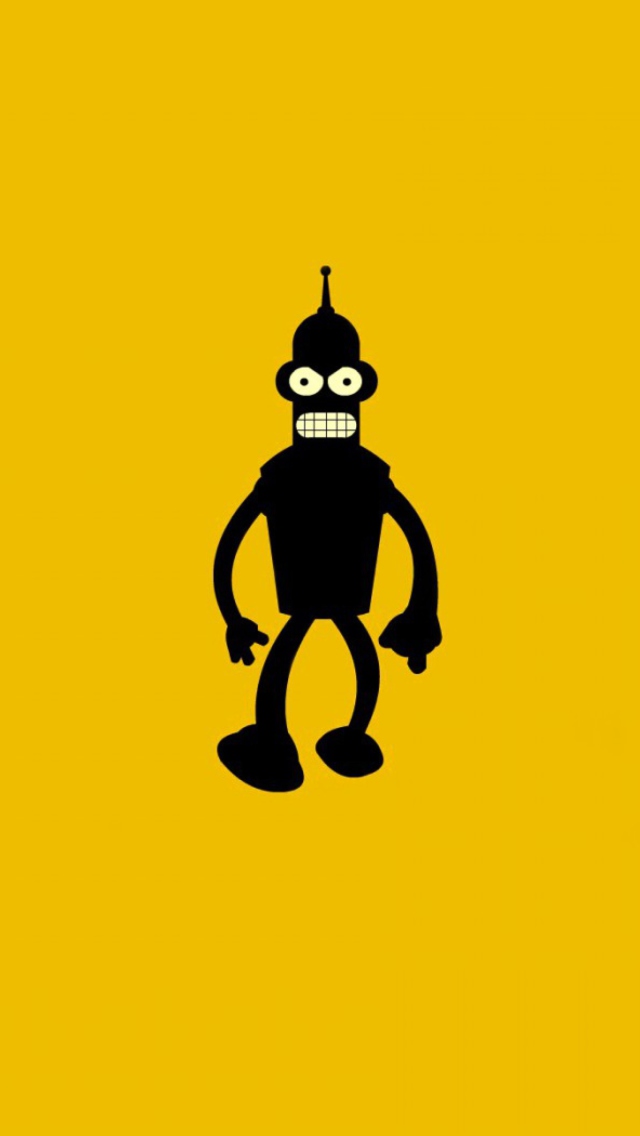 Sfondi Bender Futurama 640x1136