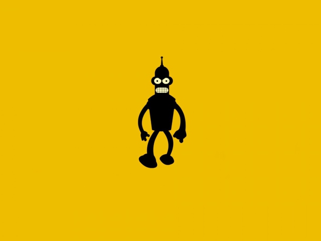 Bender Futurama wallpaper 640x480