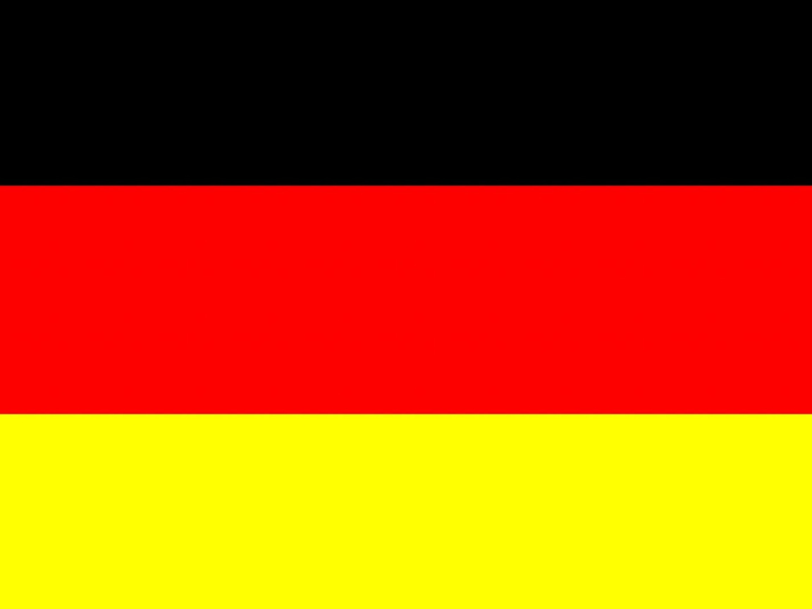 Обои Germany Flag 1152x864