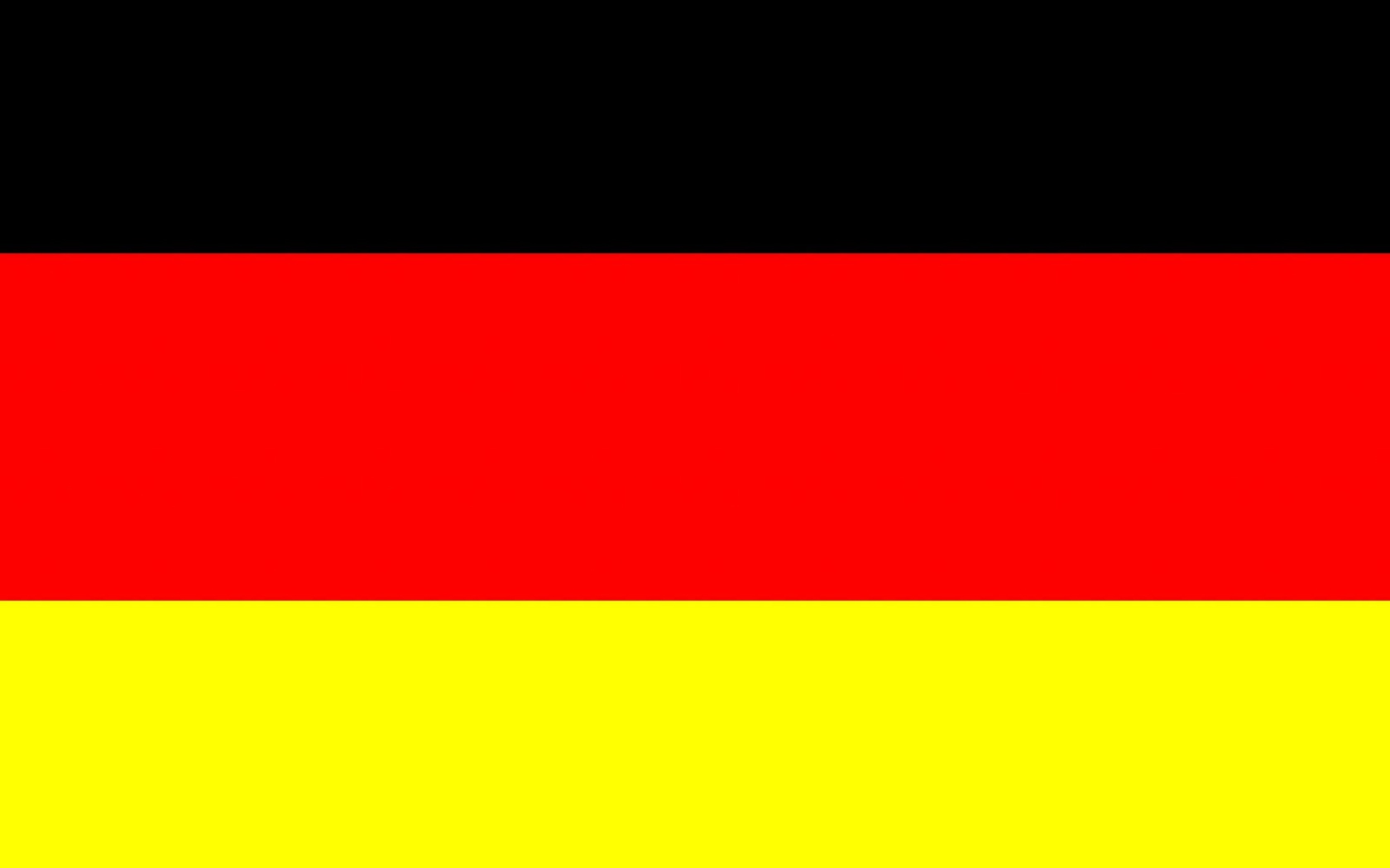 Fondo de pantalla Germany Flag 1680x1050