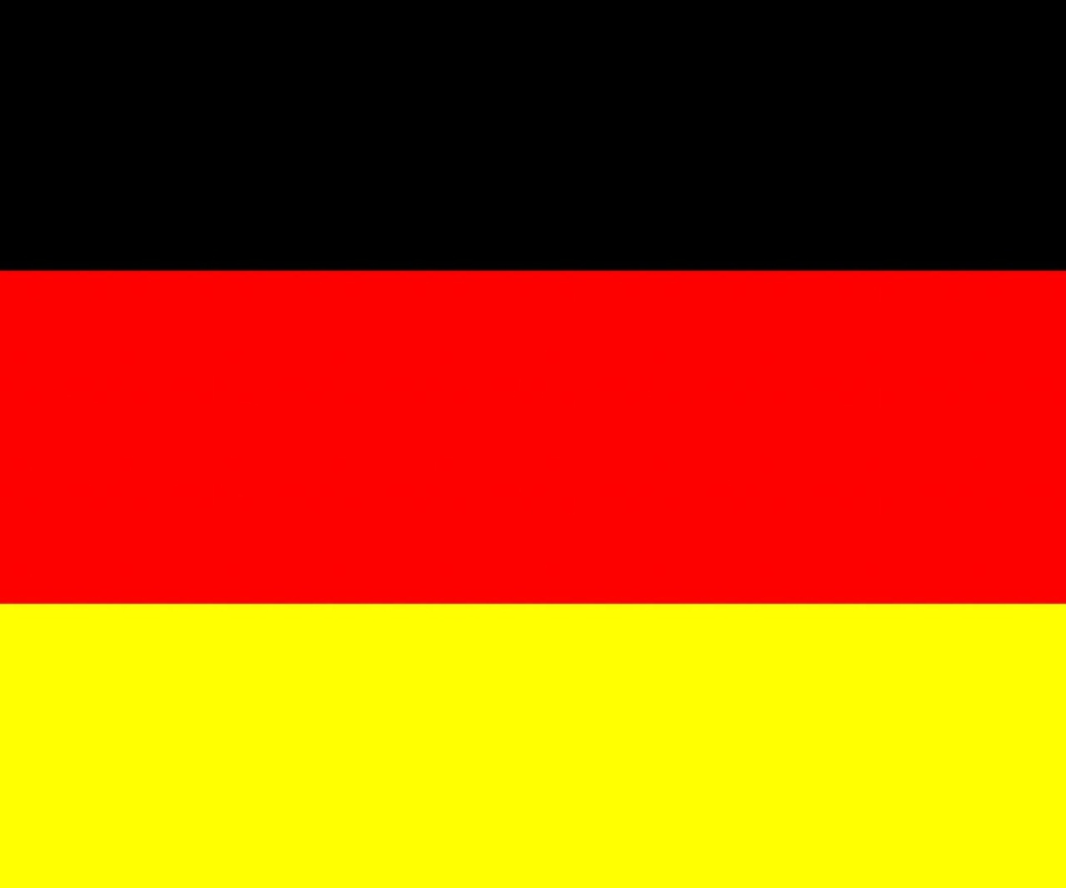 Обои Germany Flag 960x800