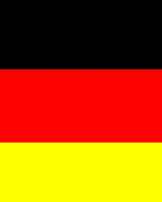 Germany Flag papel de parede para celular para Nokia X7
