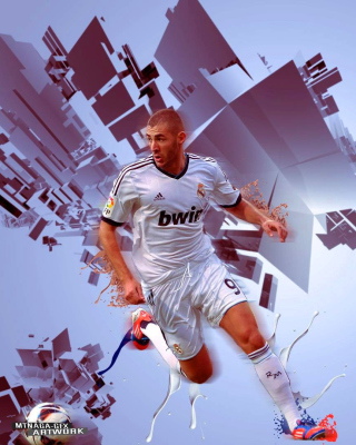 Karim Benzema - Obrázkek zdarma pro Nokia X3