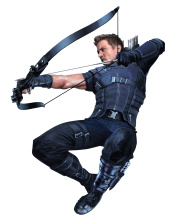 Das Hawkeye superhero in Avengers Infinity War 2018 Wallpaper 176x220