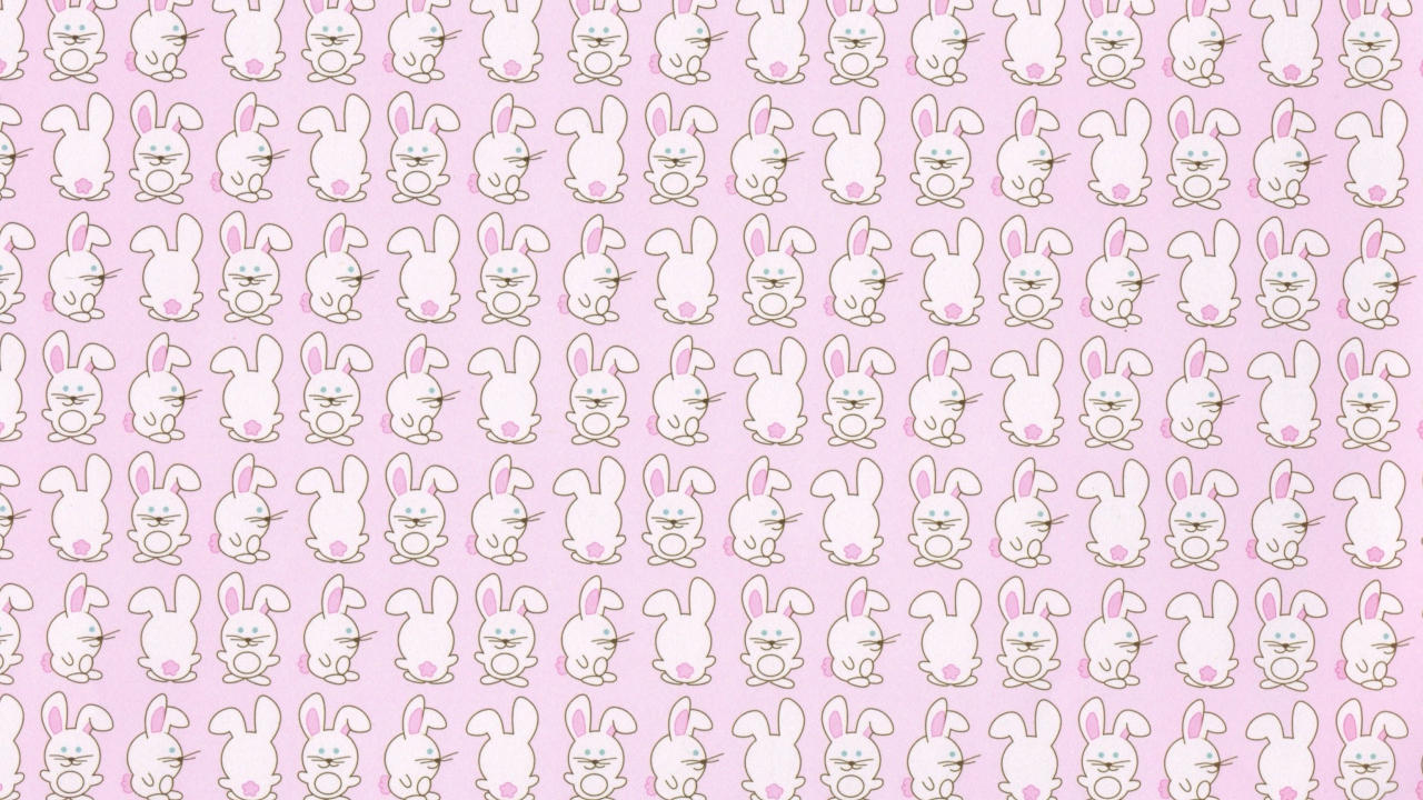 Screenshot №1 pro téma Pink Rabbits 1280x720