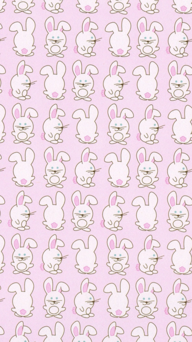 Sfondi Pink Rabbits 640x1136