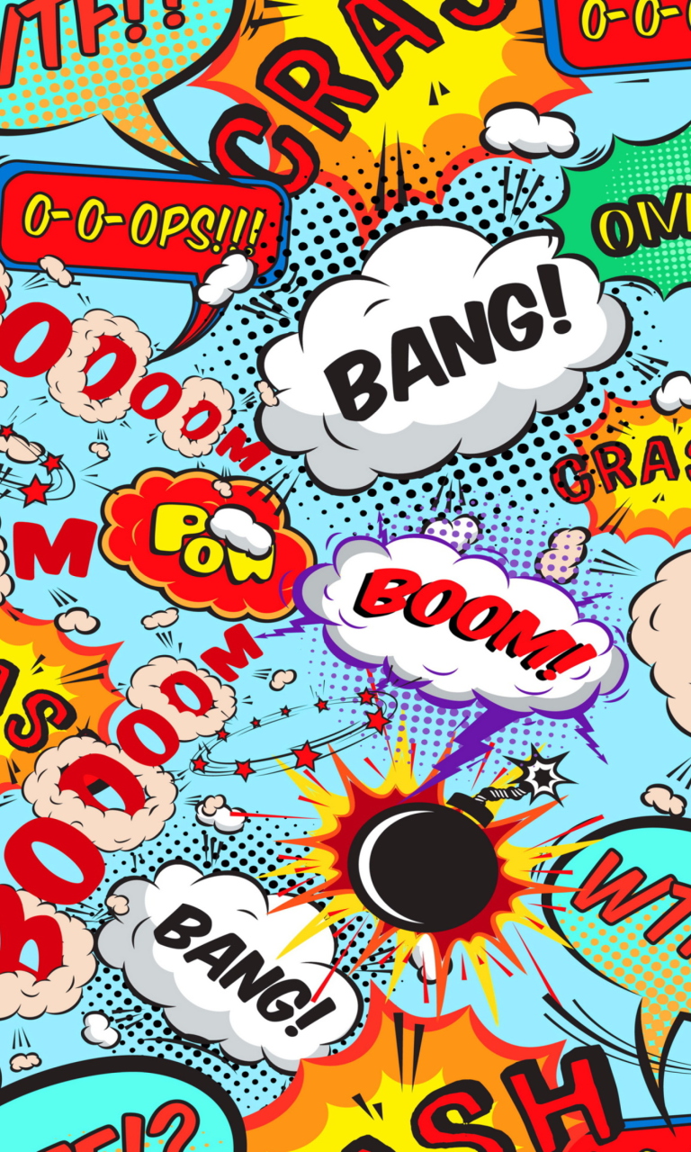 Screenshot №1 pro téma Expressions Crash Boom Bang 768x1280