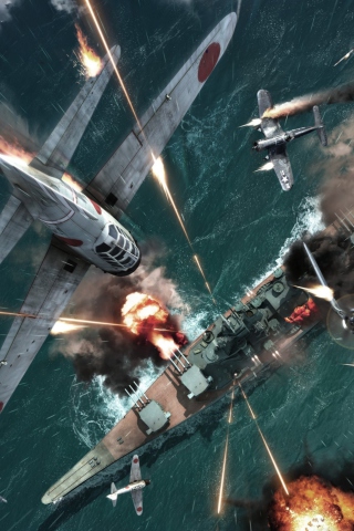 Screenshot №1 pro téma Battlestations: Pacific Xbox 320x480