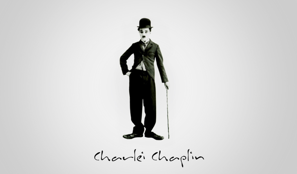 Das Charles Chaplin Wallpaper 1024x600