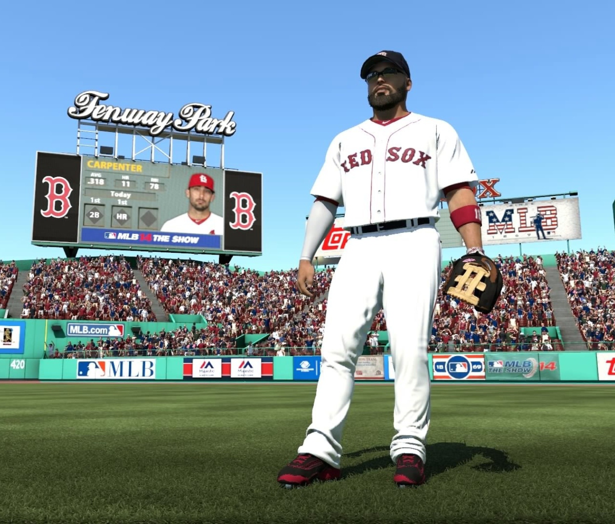 Screenshot №1 pro téma Baseball Red Sox 1200x1024