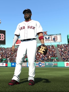 Fondo de pantalla Baseball Red Sox 240x320