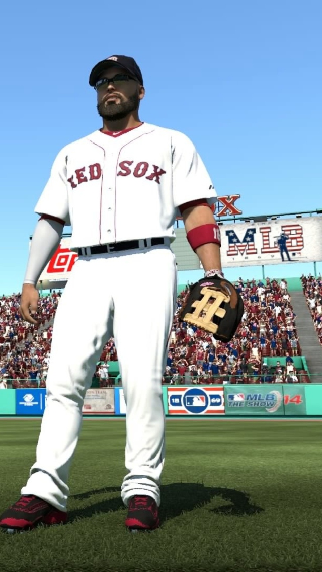 Fondo de pantalla Baseball Red Sox 640x1136