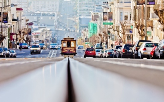 San Francisco Streets - Obrázkek zdarma pro Samsung Galaxy Tab 4G LTE