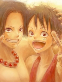 Screenshot №1 pro téma One Piece 240x320