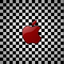 Screenshot №1 pro téma Apple Red Logo 128x128
