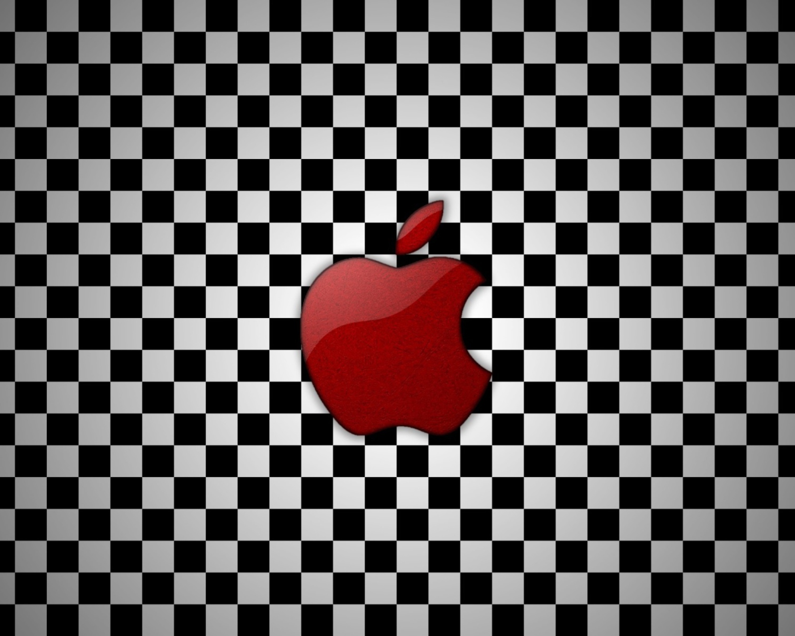 Fondo de pantalla Apple Red Logo 1600x1280