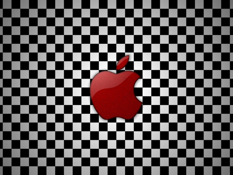 Das Apple Red Logo Wallpaper 800x600