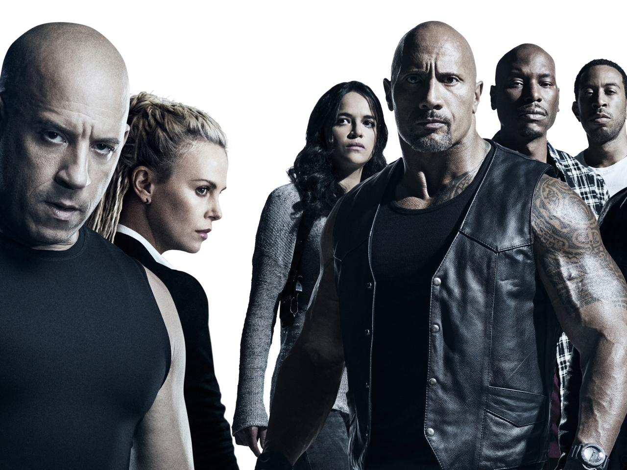 The Fate of the Furious Cast wallpaper 1280x960