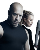 Das The Fate of the Furious Cast Wallpaper 128x160