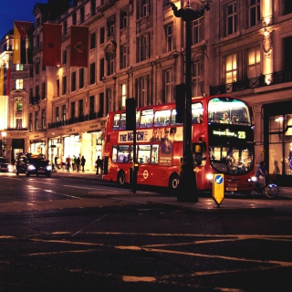 London Bus - Obrázkek zdarma pro iPad