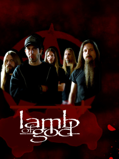 Screenshot №1 pro téma Lamb Of God 240x320