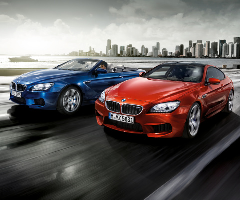 Screenshot №1 pro téma BMW M6 Convertible 480x400