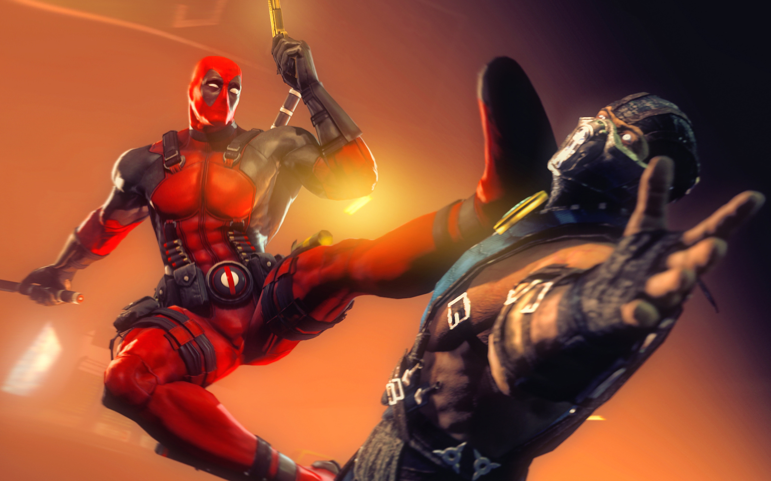 Screenshot №1 pro téma Deadpool Marvel Comics Hero 2560x1600
