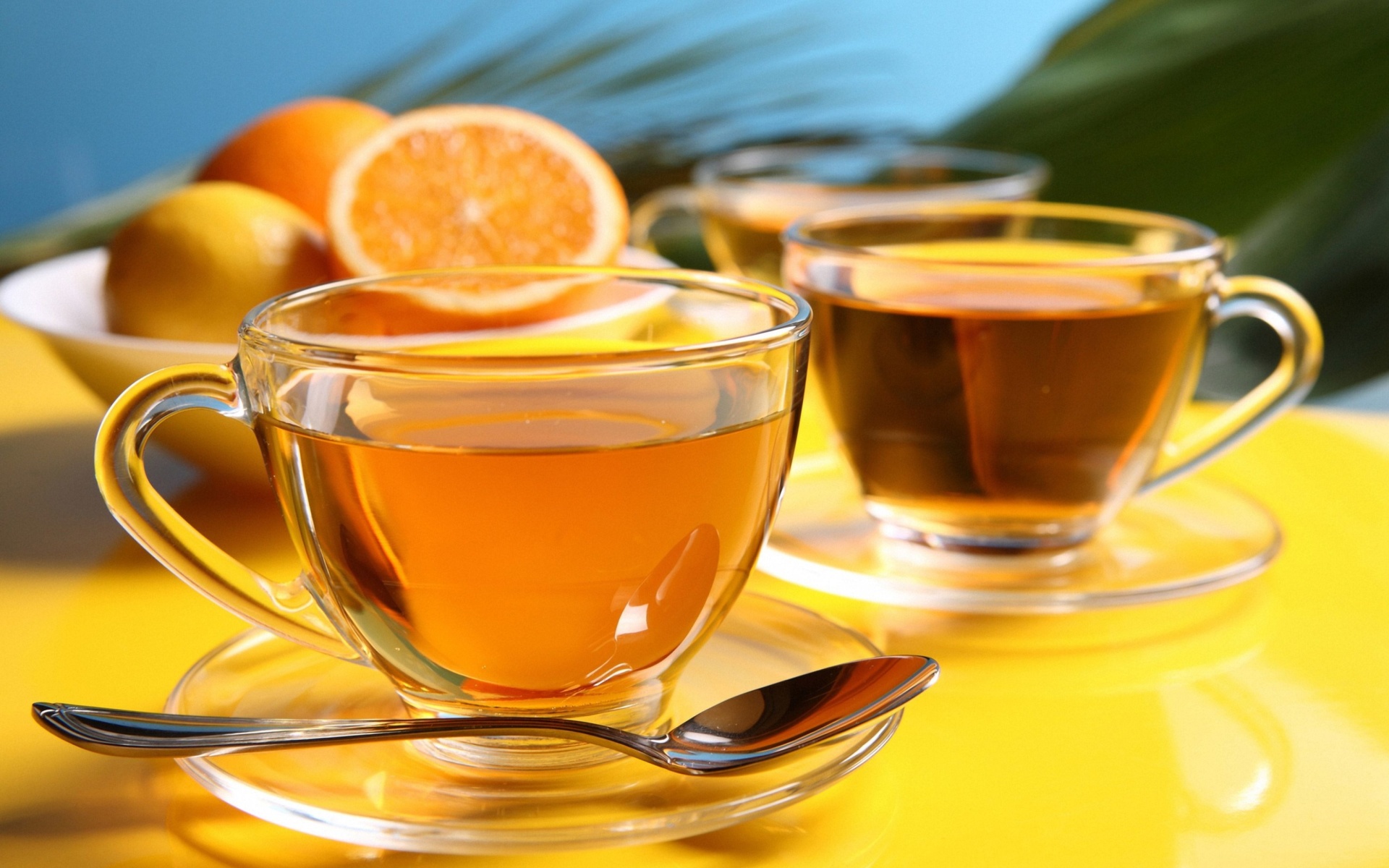 Das Tea with honey Wallpaper 1920x1200