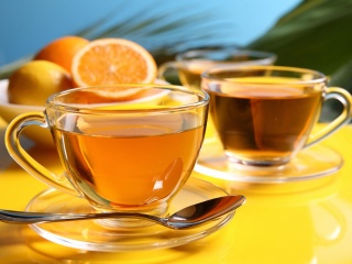 Sfondi Tea with honey 320x240