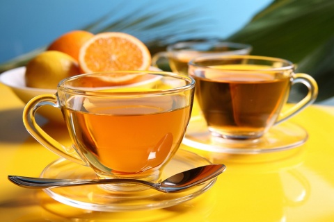 Sfondi Tea with honey 480x320