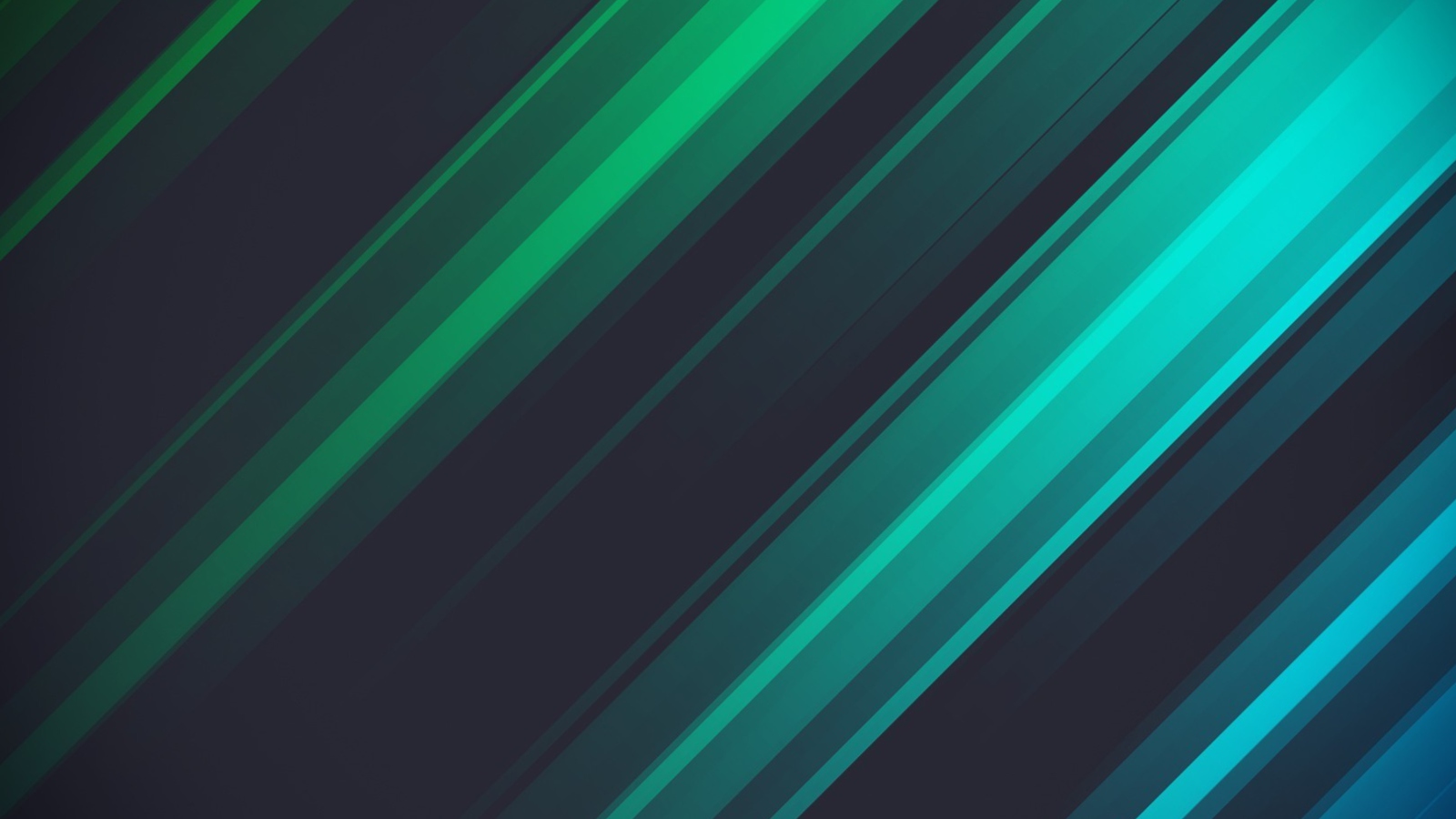 Green And Blue Stripes screenshot #1 1600x900