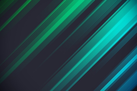 Screenshot №1 pro téma Green And Blue Stripes 480x320