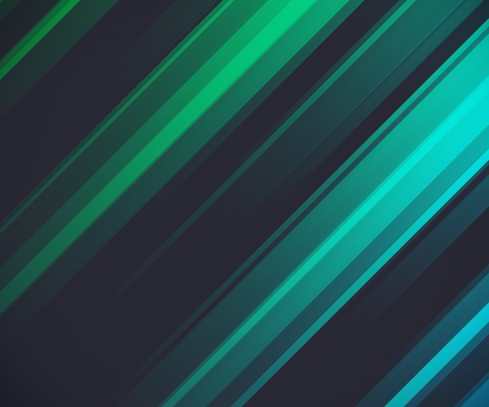 Screenshot №1 pro téma Green And Blue Stripes 960x800