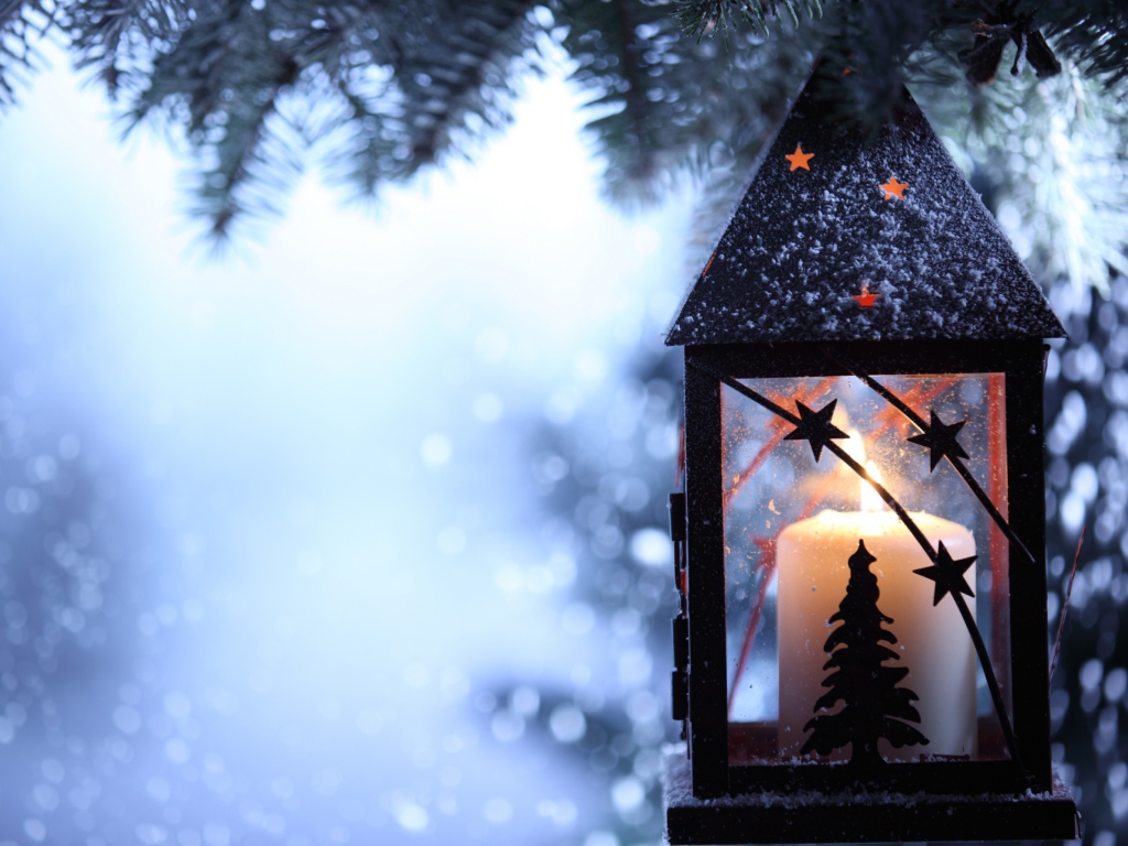 Screenshot №1 pro téma Christmas Lantern 1024x768