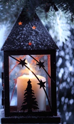 Screenshot №1 pro téma Christmas Lantern 240x400