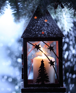 Christmas Lantern - Obrázkek zdarma pro Nokia Asha 300