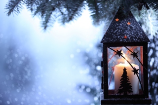 Christmas Lantern - Obrázkek zdarma pro Nokia X2-01