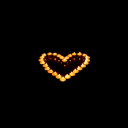 Screenshot №1 pro téma Candle Heart 128x128