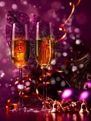 Screenshot №1 pro téma New Year's Champagne 132x176
