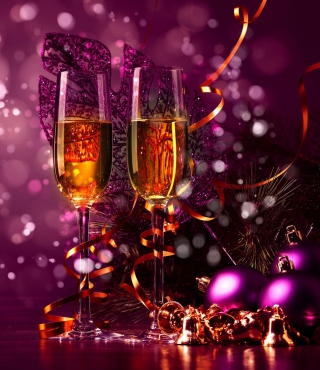 New Year's Champagne - Fondos de pantalla gratis para Nokia C1-01