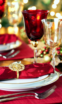 Screenshot №1 pro téma Christmas Dinner Idea 240x400